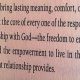 The statement suggested by Ravi and Vince in the book "Why Suffering"