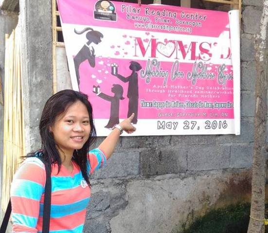 The brain behind the official MOMS' Day tarp